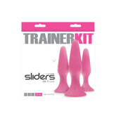 Set Anal Sliders - 3Pc Trainer Kit - Pink - Cake Sex Shop 2